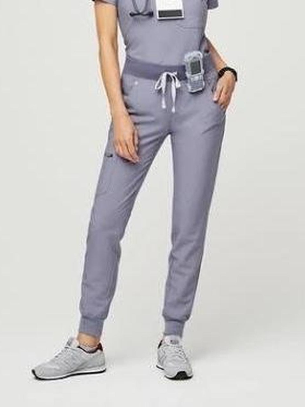 Figs Zamora Vapor Blue Women’s Small Drawstring Jogger Scrub Pants